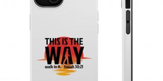 This Is The Way iPhone Case — Mandalorian × Isaiah 30:21