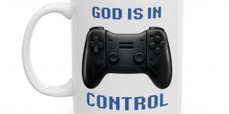 God Is In Control Mug — Gaming × Proverbs 19:21
