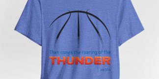 Then Came the Thunder Tee — OKC Thunder × Job 37:4
