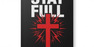 Stay Full Softcover Journal — Pop Culture × Ephesians 5:18