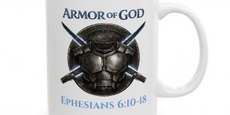 Armor of God Mug — Mandalorian × Ephesians 6:10-18