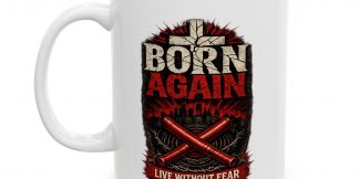 Born Again Mug — Daredevil × 1 John 4:18
