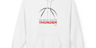 Then Came the Thunder Hoodie — OKC Thunder × Job 37:4