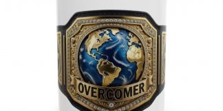 He Has Overcome Championship Mug — WWE × John 16:33
