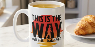 This Is The Way Mug — Mandalorian × Isaiah 30:21