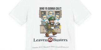 LeavenBusters Tee — Ghostbusters × Passover