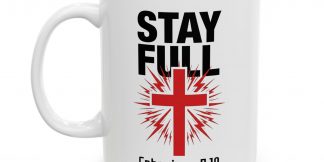 Stay Full Mug — Pop Culture × Ephesians 5:18