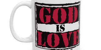 God is Love Mug — RAW × 1 John 4:8