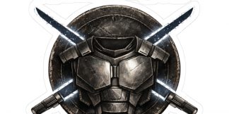 Armor of God Stickers — Mandalorian × Ephesians 6:10-18
