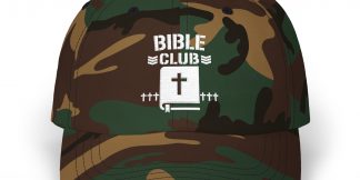Bible Club White Logo Hat — NJPW × Faith