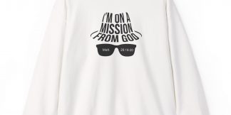 Mission From God Sweatshirt — Blues Brothers × Matt. 28:19