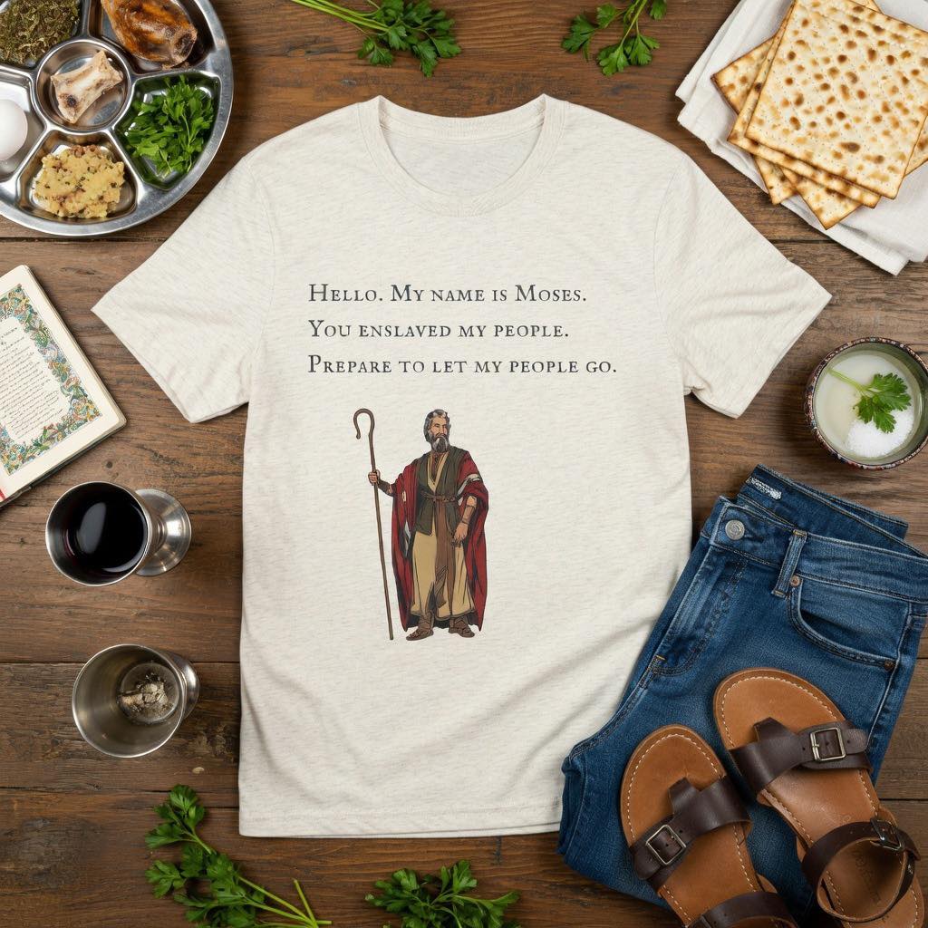 Exodus x Princess Bride flat lay