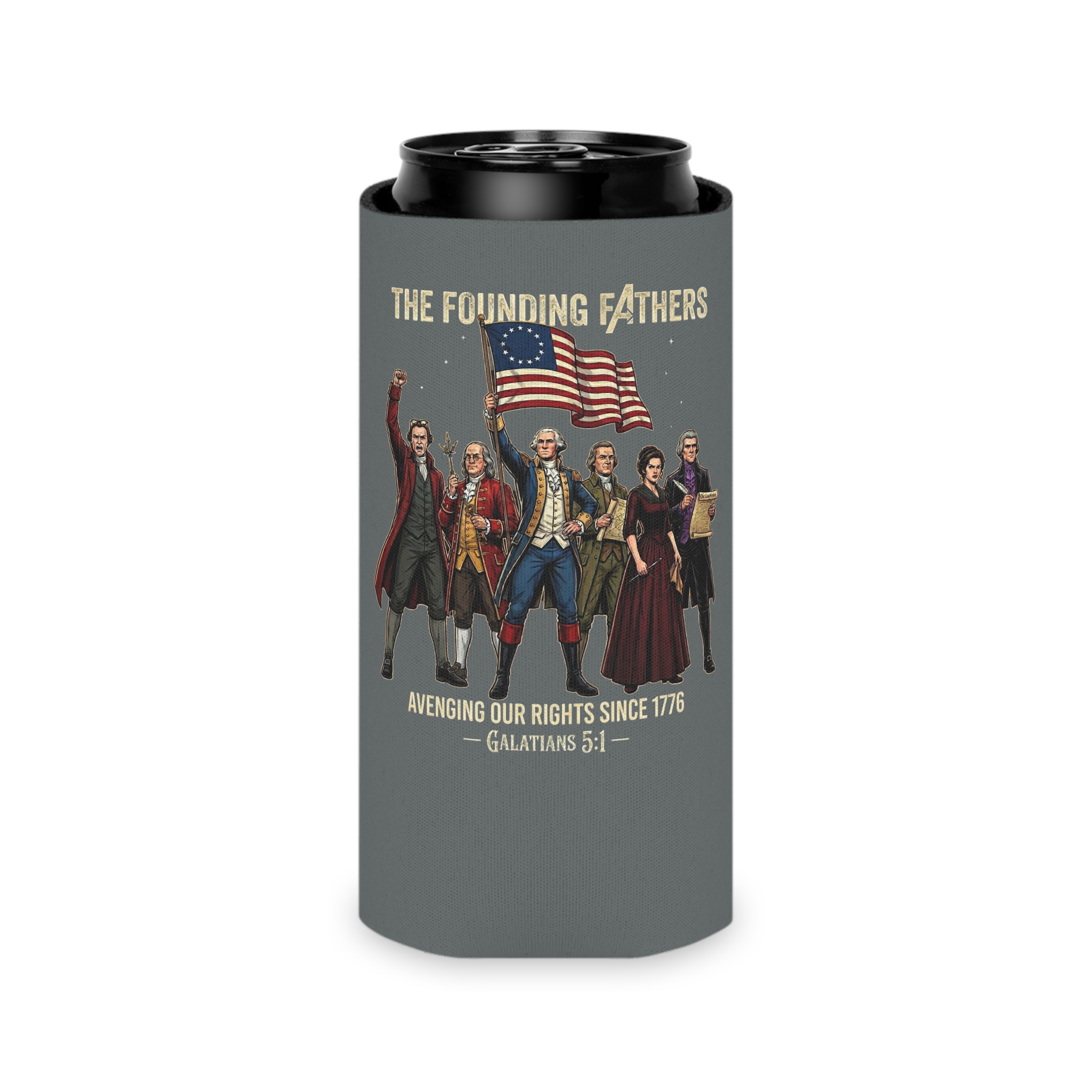 The Founding Fathers Can Cooler — Avengers × America 250 × Galatians 5:1 8 The Founding Fathers Can Cooler — Avengers × America 250 × Galatians 5:1 - Image 8