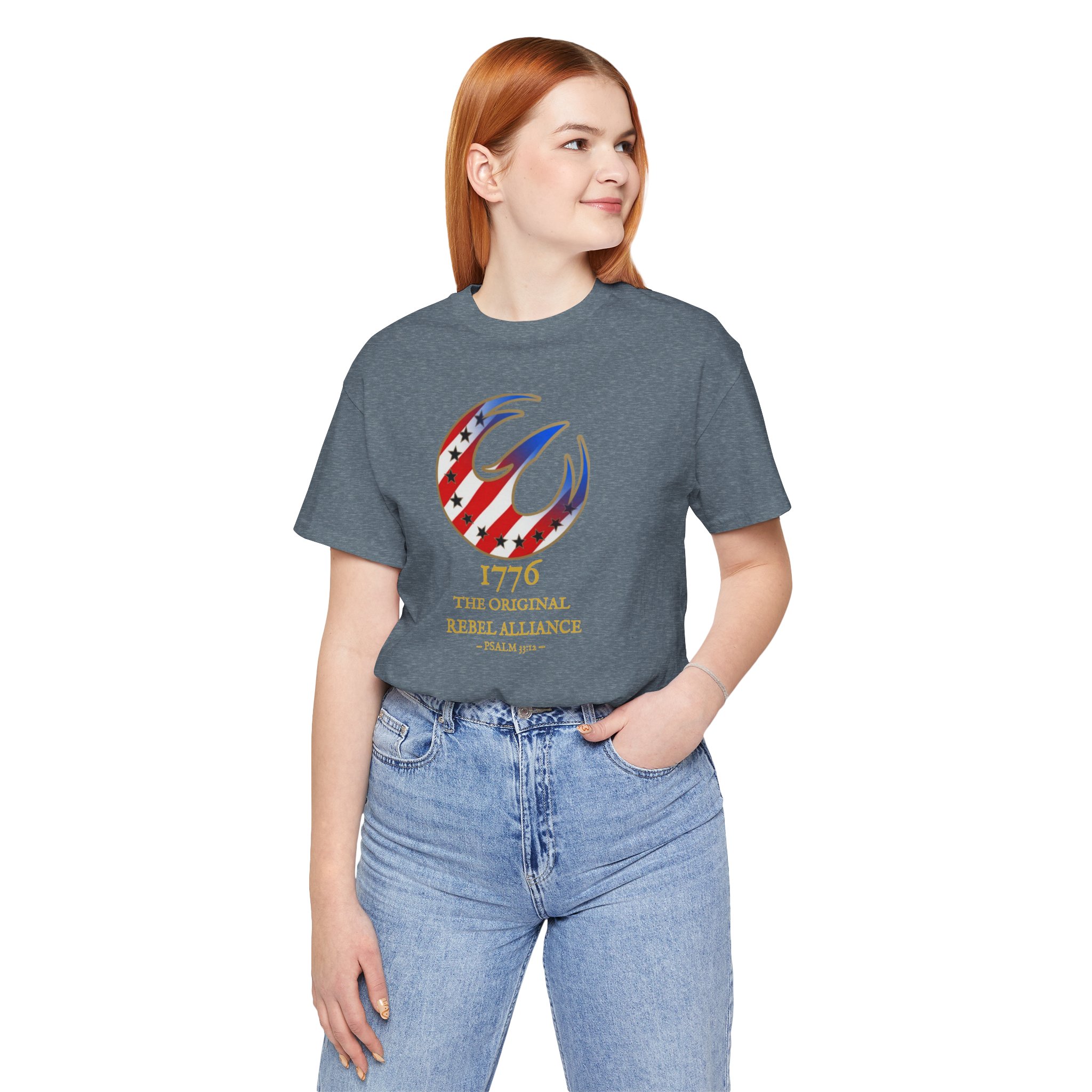 Original Rebel Alliance Tee — Star Wars × America 250 × Psalm 33:12 56 Original Rebel Alliance Tee — Star Wars × America 250 × Psalm 33:12 - Image 56