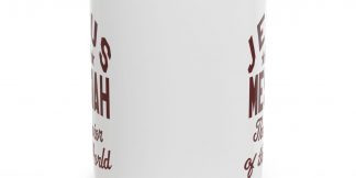 Jesus Messiah Ceramic Mug - Faith Coffee Cup (11oz & 15oz)
