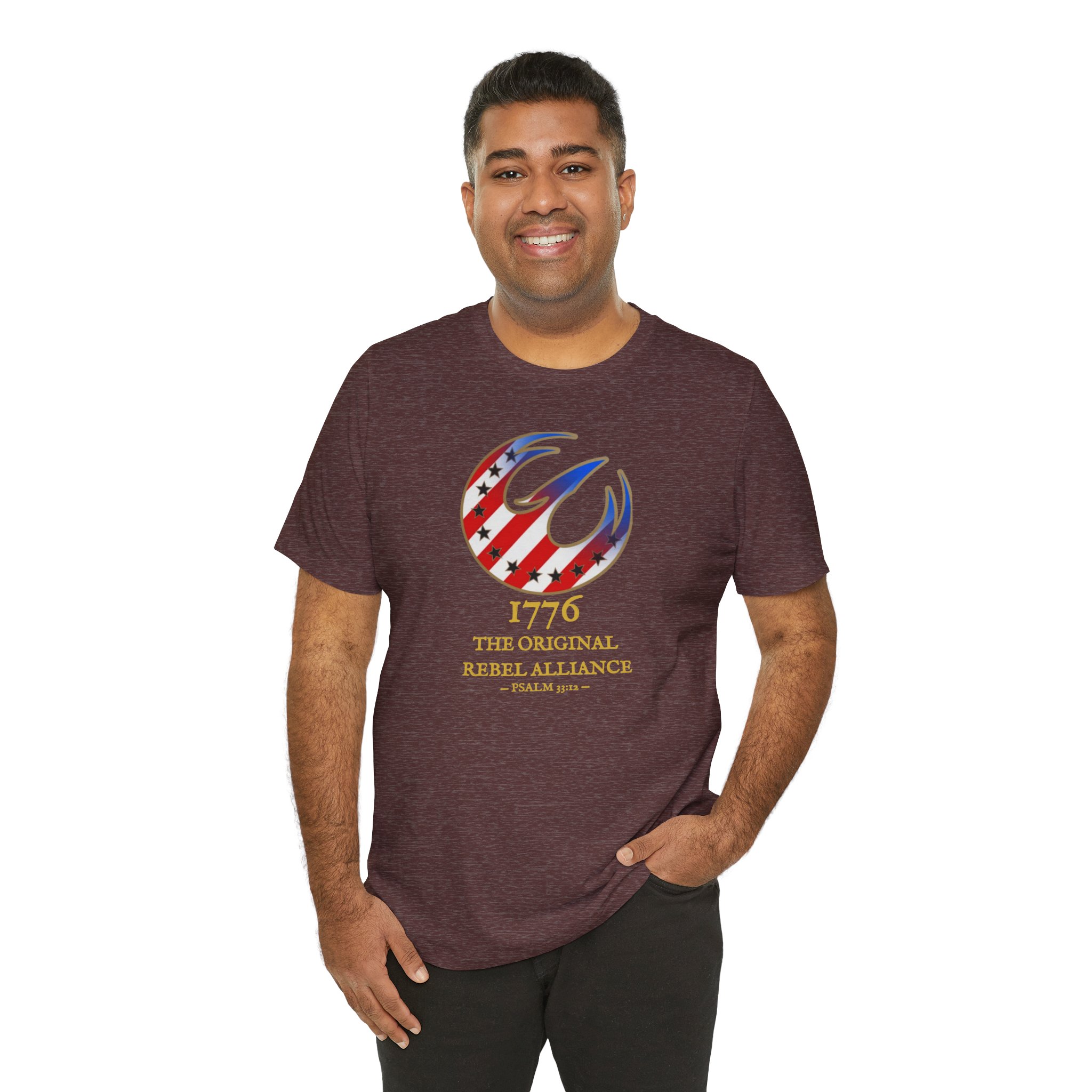Original Rebel Alliance Tee — Star Wars × America 250 × Psalm 33:12 83 Original Rebel Alliance Tee — Star Wars × America 250 × Psalm 33:12 - Image 83