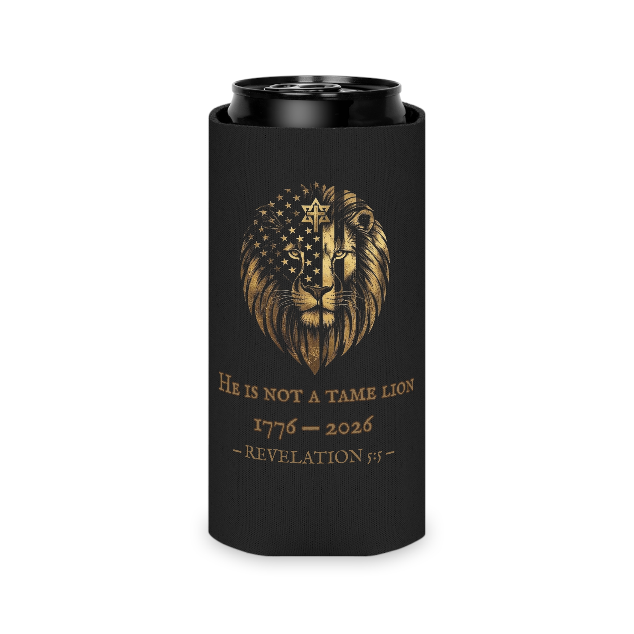 He Is Not A Tame Lion Can Cooler — Narnia × America 250 × Revelation 5:5 7 He Is Not A Tame Lion Can Cooler — Narnia × America 250 × Revelation 5:5 - Image 7