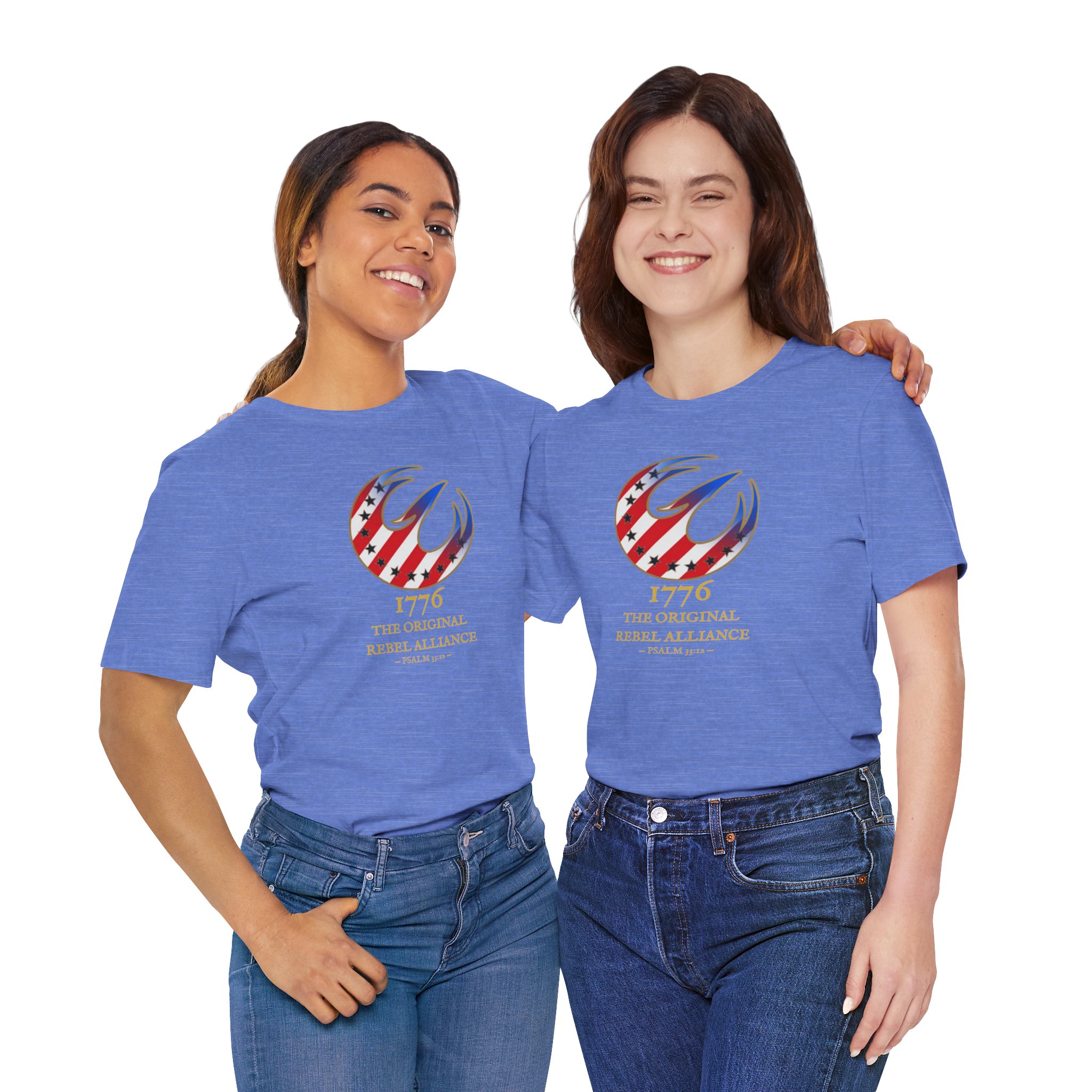 Original Rebel Alliance Tee — Star Wars × America 250 × Psalm 33:12 47 Original Rebel Alliance Tee — Star Wars × America 250 × Psalm 33:12 - Image 47