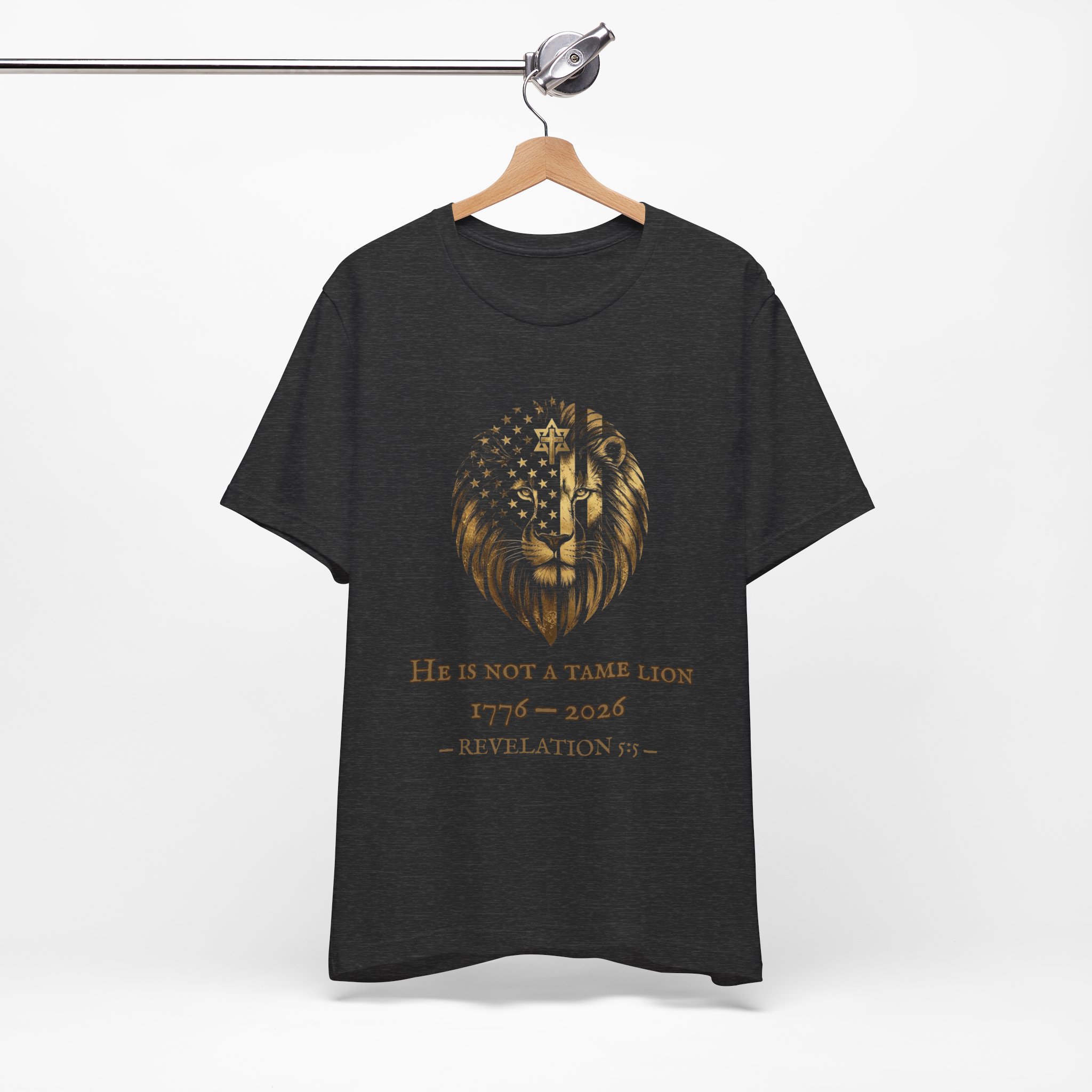 He Is Not A Tame Lion Tee — Narnia × America 250 × Revelation 5:5 10 He Is Not A Tame Lion Tee — Narnia × America 250 × Revelation 5:5 - Image 10