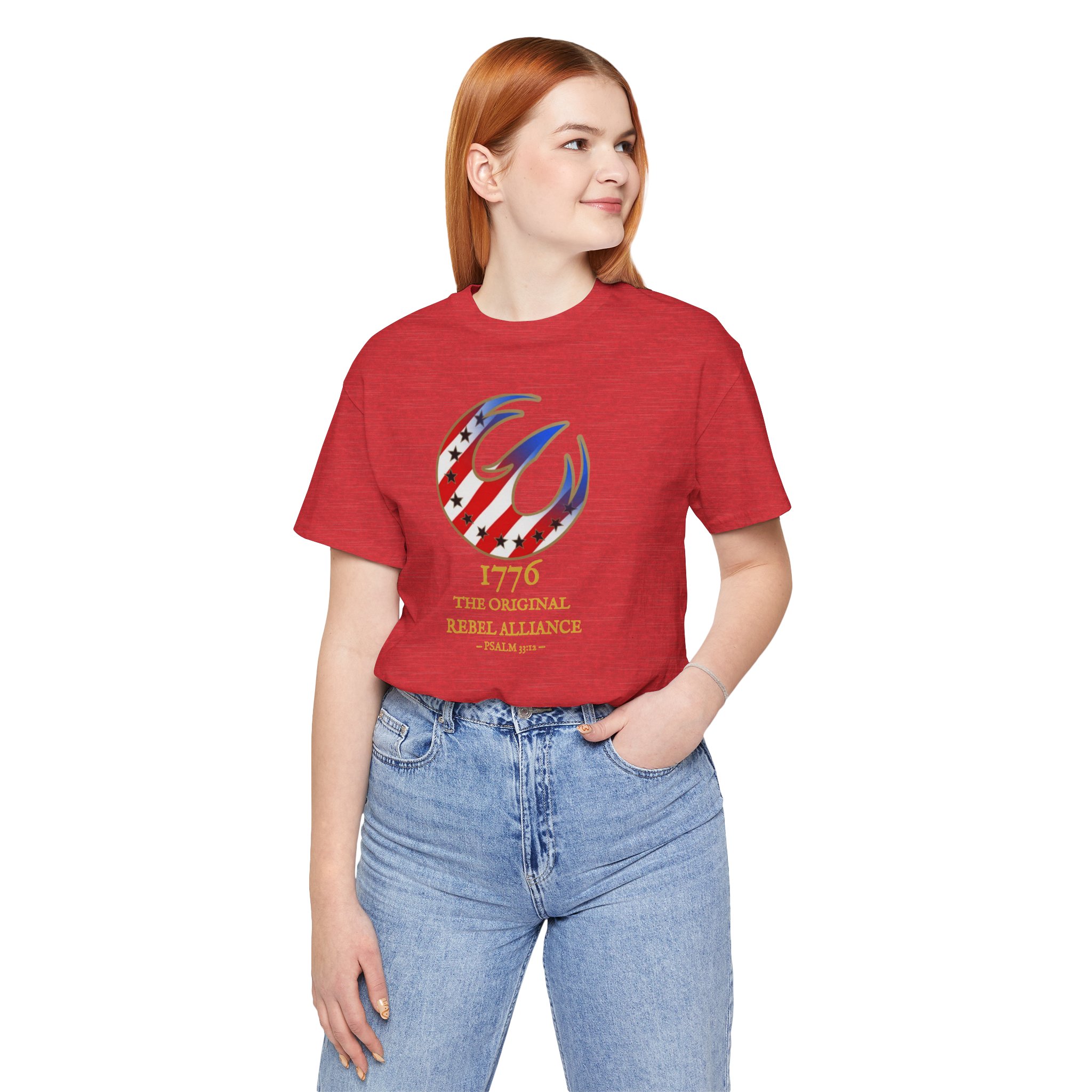 Original Rebel Alliance Tee — Star Wars × America 250 × Psalm 33:12 77 Original Rebel Alliance Tee — Star Wars × America 250 × Psalm 33:12 - Image 77