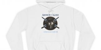 Armor of God Hoodie — Mandalorian × Ephesians 6:10-18