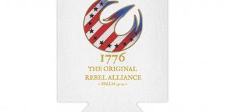 Original Rebel Alliance Can Cooler — Star Wars × America 250 × Psalm 33:12