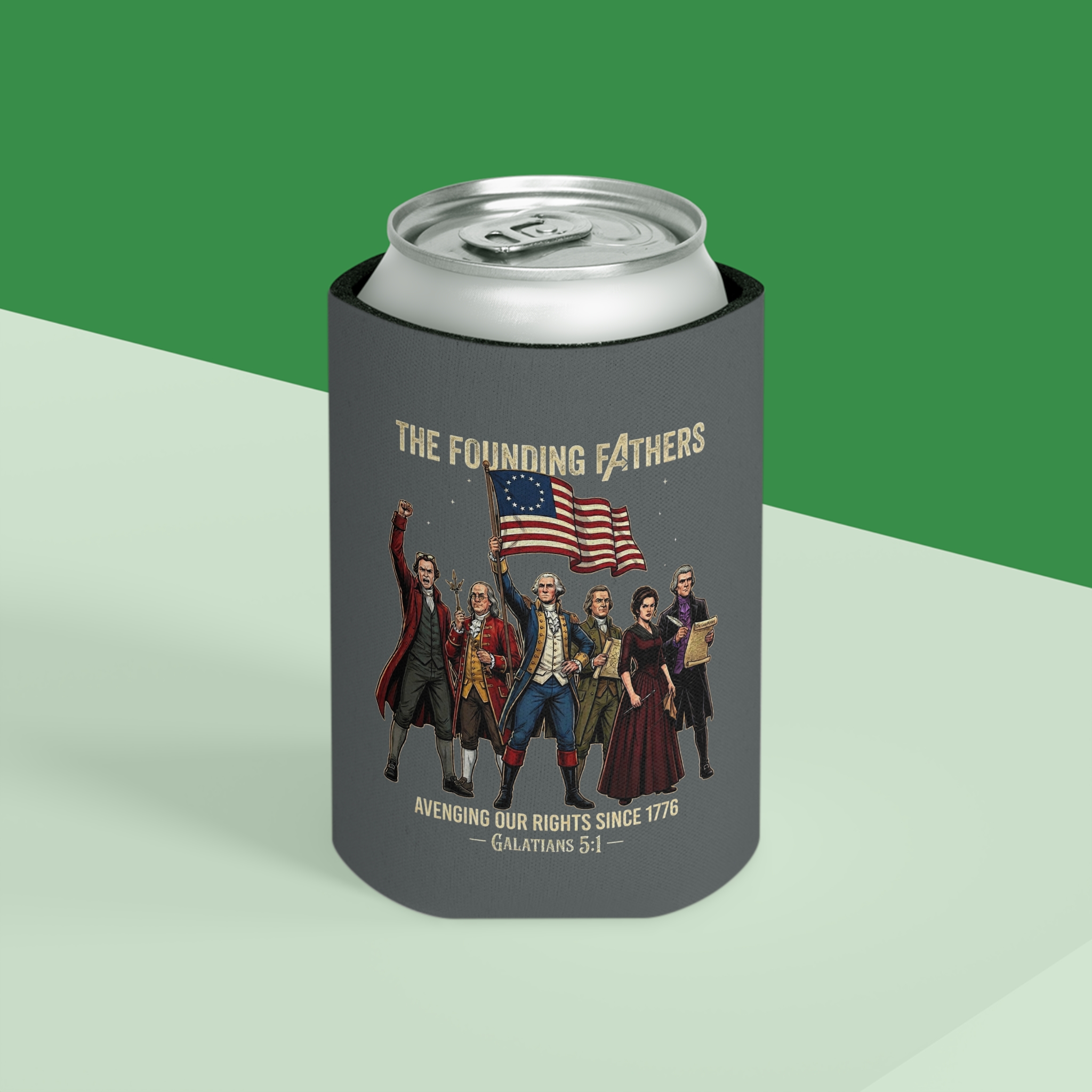 The Founding Fathers Can Cooler — Avengers × America 250 × Galatians 5:1 6 The Founding Fathers Can Cooler — Avengers × America 250 × Galatians 5:1 - Image 6
