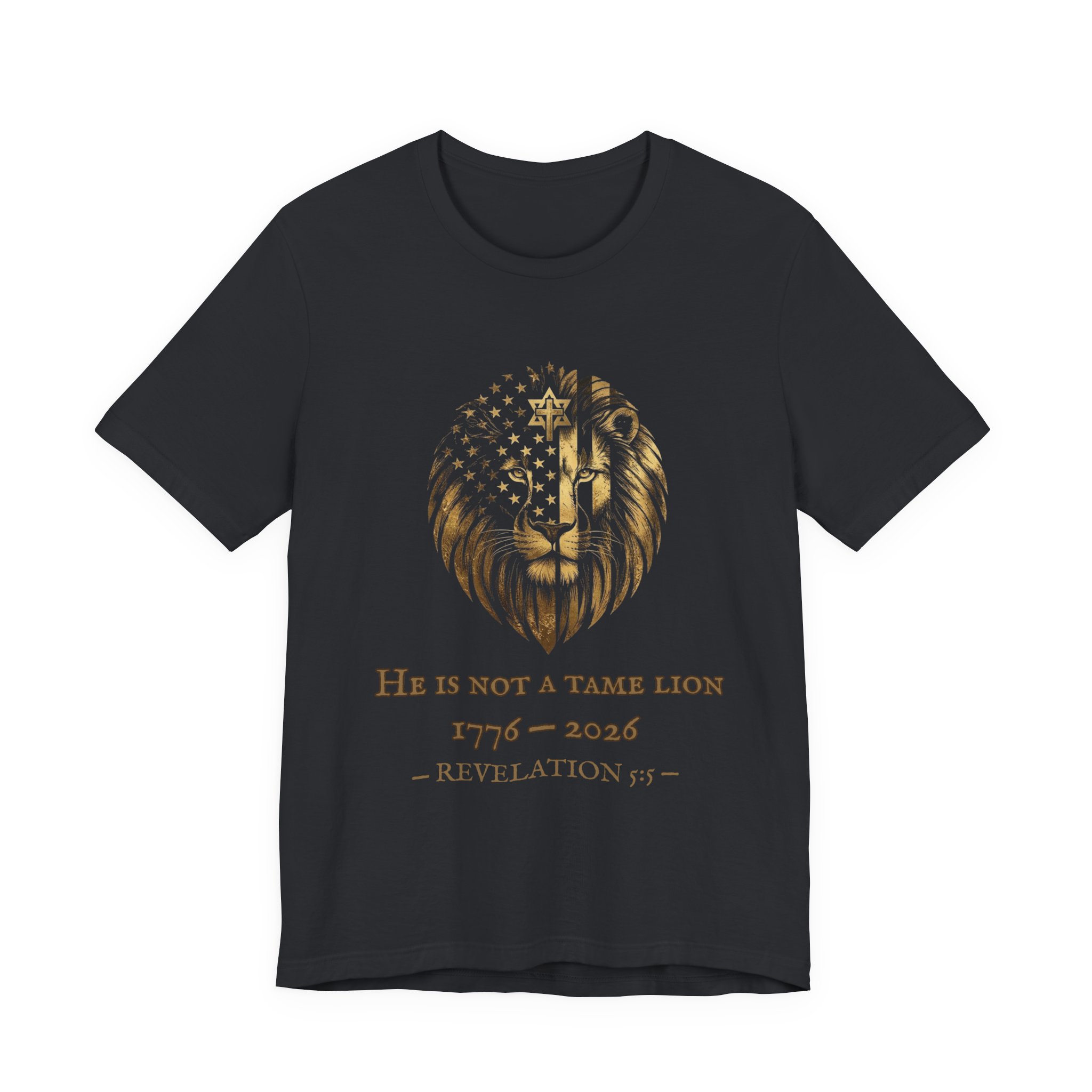 He Is Not A Tame Lion Tee — Narnia × America 250 × Revelation 5:5 37 He Is Not A Tame Lion Tee — Narnia × America 250 × Revelation 5:5 - Image 37