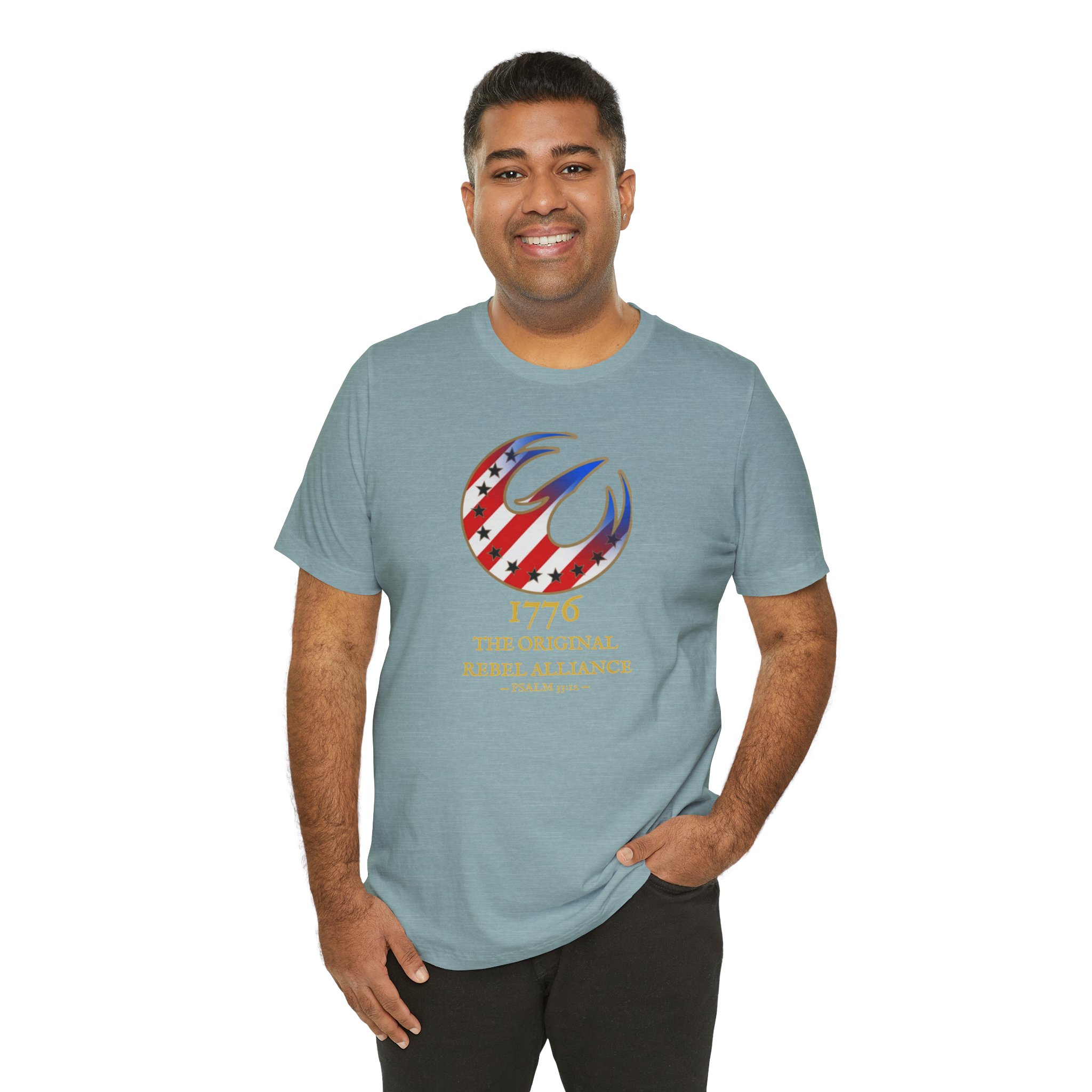 Original Rebel Alliance Tee — Star Wars × America 250 × Psalm 33:12 34 Original Rebel Alliance Tee — Star Wars × America 250 × Psalm 33:12 - Image 34