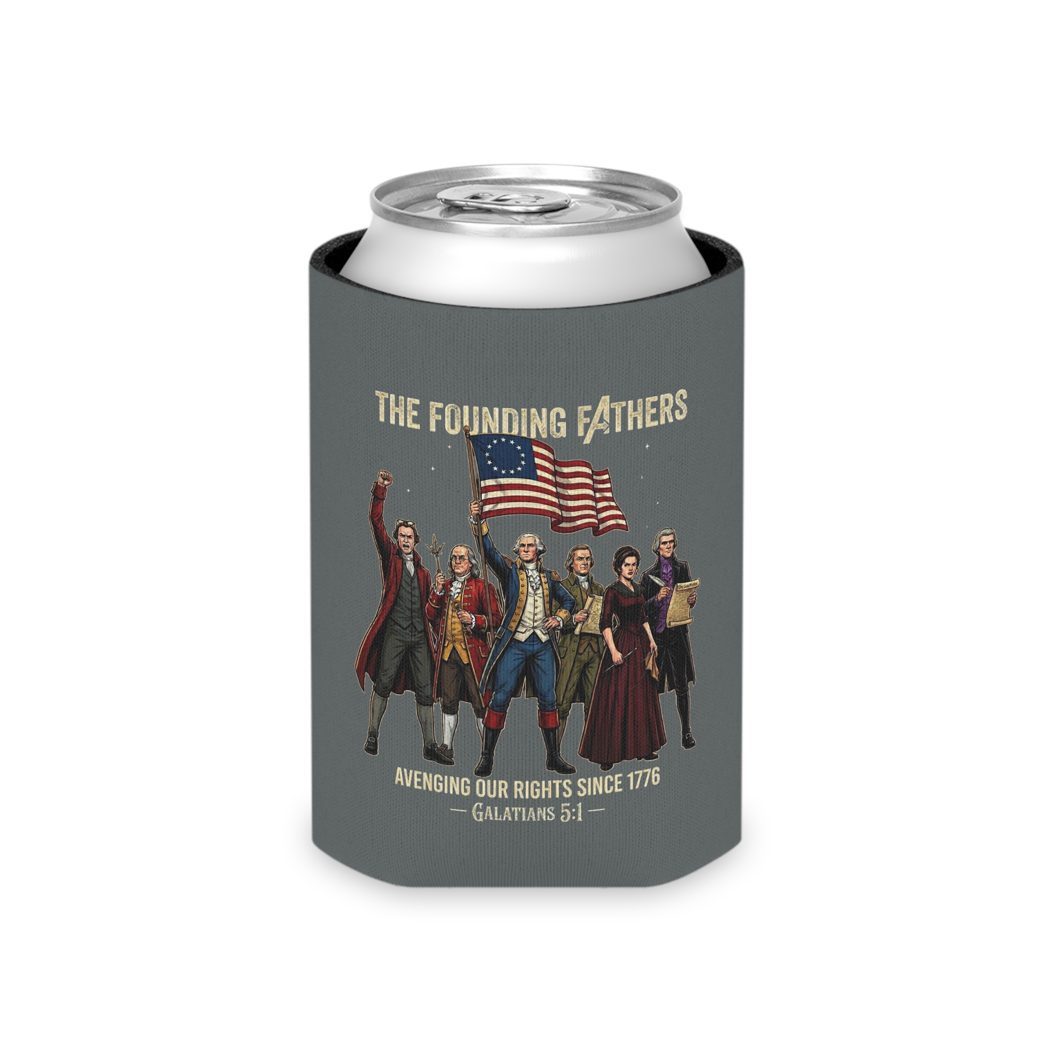 The Founding Fathers Can Cooler — Avengers × America 250 × Galatians 5:1 2 The Founding Fathers Can Cooler — Avengers × America 250 × Galatians 5:1 - Image 2