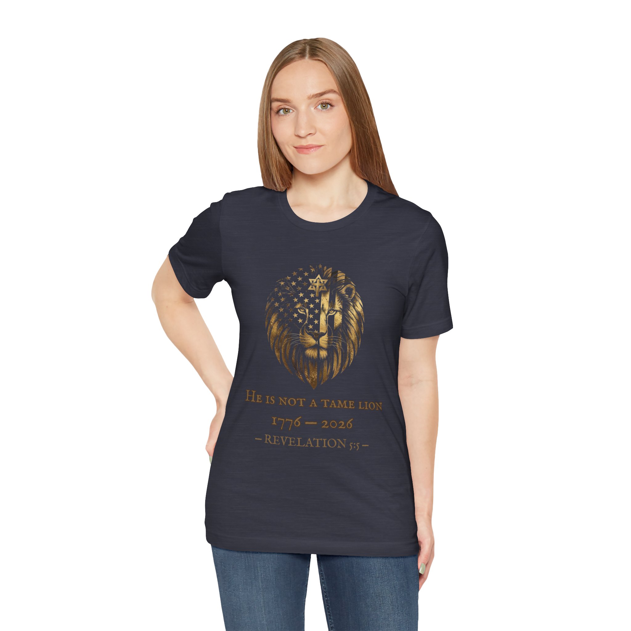 He Is Not A Tame Lion Tee — Narnia × America 250 × Revelation 5:5 28 He Is Not A Tame Lion Tee — Narnia × America 250 × Revelation 5:5 - Image 28