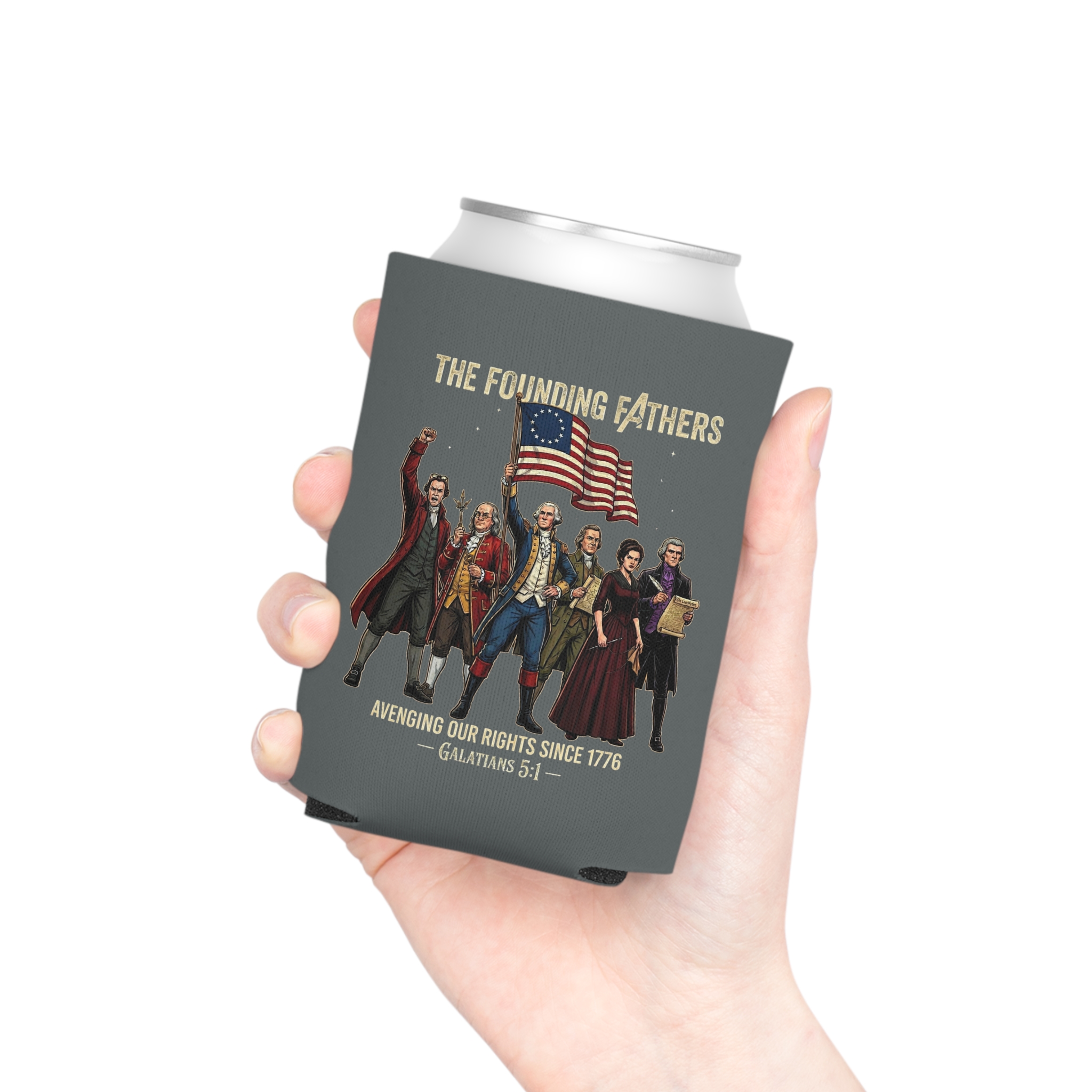 The Founding Fathers Can Cooler — Avengers × America 250 × Galatians 5:1 4 The Founding Fathers Can Cooler — Avengers × America 250 × Galatians 5:1 - Image 4