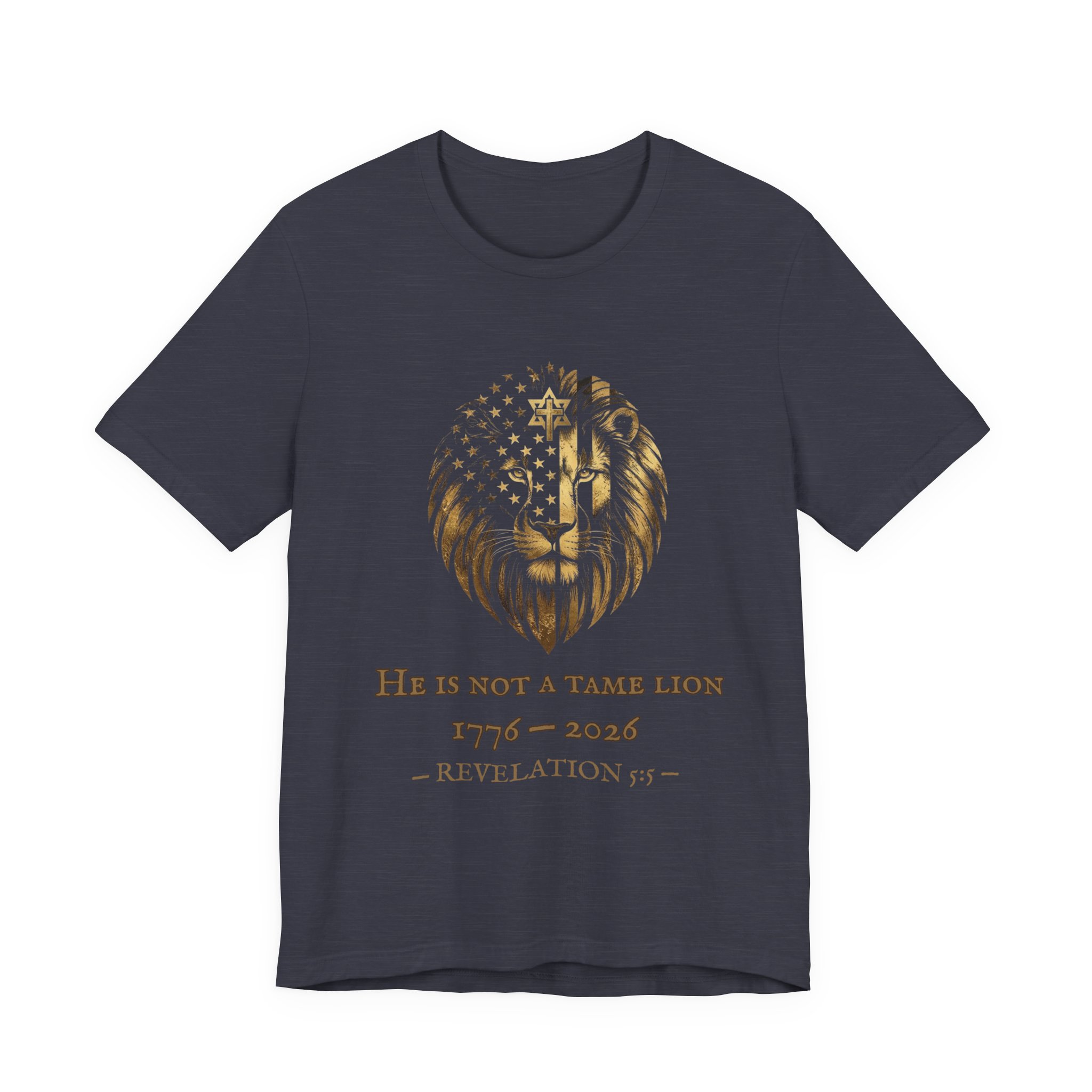 He Is Not A Tame Lion Tee — Narnia × America 250 × Revelation 5:5 22 He Is Not A Tame Lion Tee — Narnia × America 250 × Revelation 5:5 - Image 22