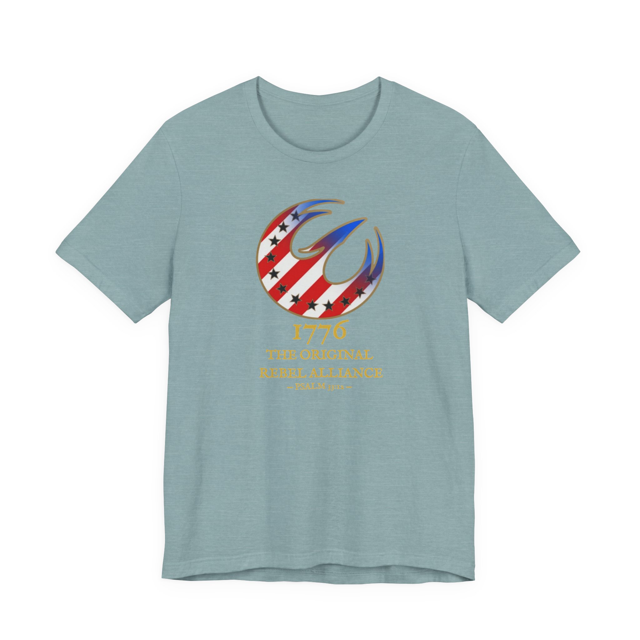 Original Rebel Alliance Tee — Star Wars × America 250 × Psalm 33:12 29 Original Rebel Alliance Tee — Star Wars × America 250 × Psalm 33:12 - Image 29