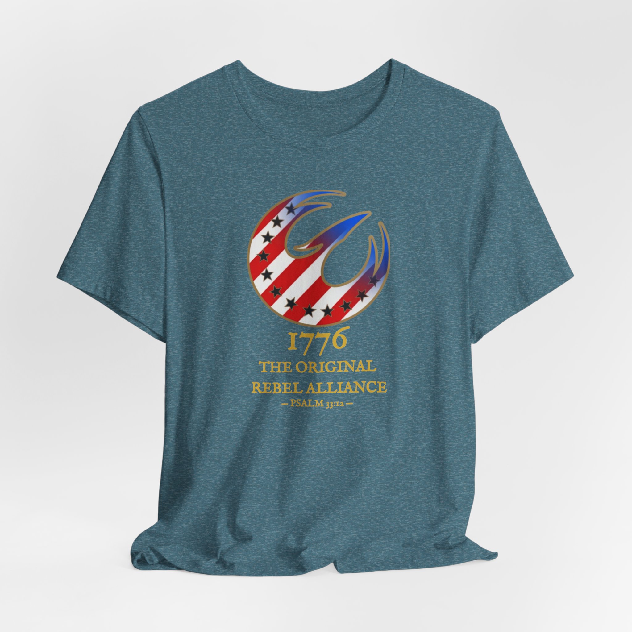Original Rebel Alliance Tee — Star Wars × America 250 × Psalm 33:12 59 Original Rebel Alliance Tee — Star Wars × America 250 × Psalm 33:12 - Image 59