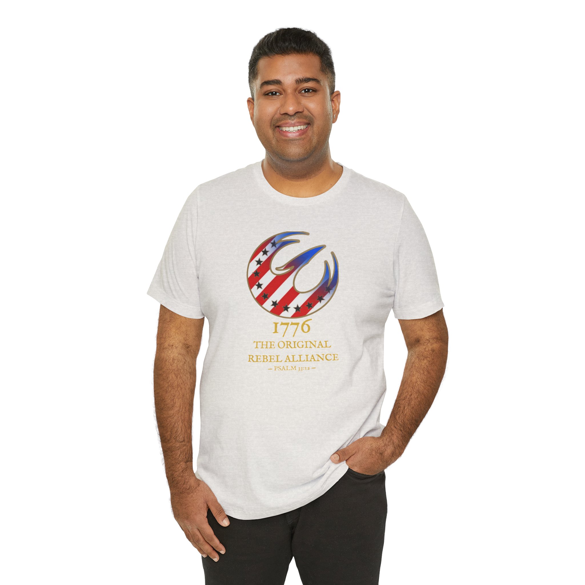 Original Rebel Alliance Tee — Star Wars × America 250 × Psalm 33:12 6 Original Rebel Alliance Tee — Star Wars × America 250 × Psalm 33:12 - Image 6