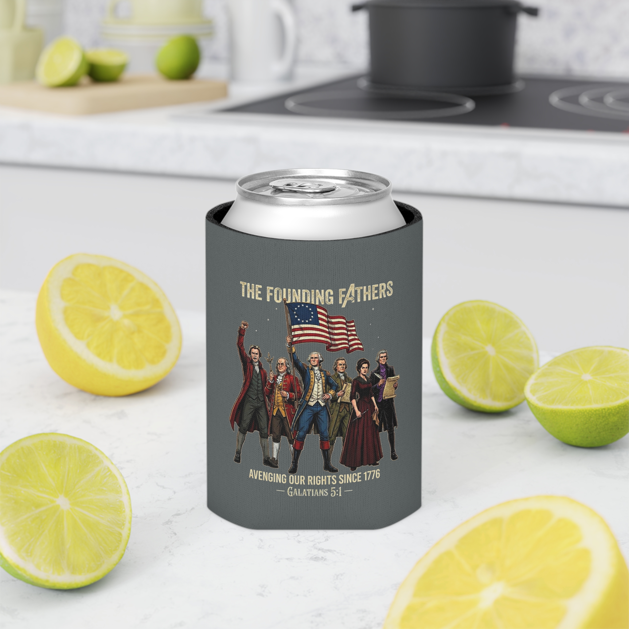 The Founding Fathers Can Cooler — Avengers × America 250 × Galatians 5:1 5 The Founding Fathers Can Cooler — Avengers × America 250 × Galatians 5:1 - Image 5