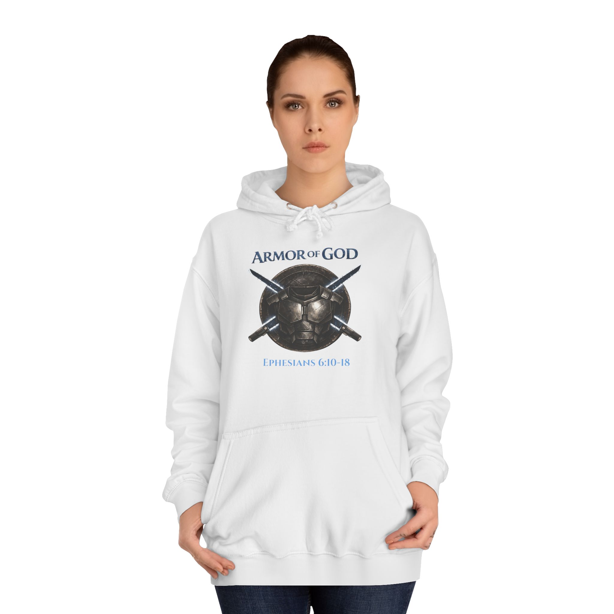 Armor of God Hoodie — Mandalorian × Ephesians 6:10-18 3 Armor of God Hoodie — Mandalorian × Ephesians 6:10-18 - Image 3