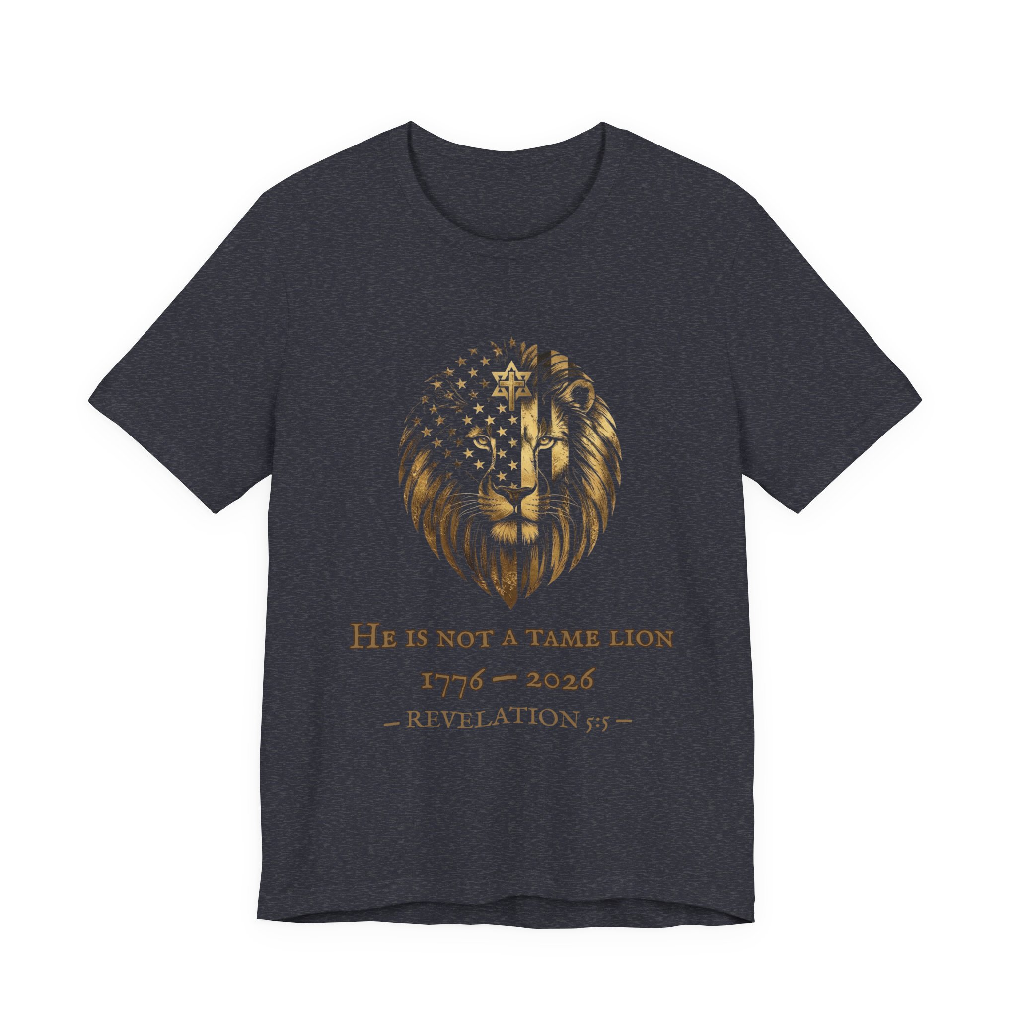 He Is Not A Tame Lion Tee — Narnia × America 250 × Revelation 5:5 15 He Is Not A Tame Lion Tee — Narnia × America 250 × Revelation 5:5 - Image 15
