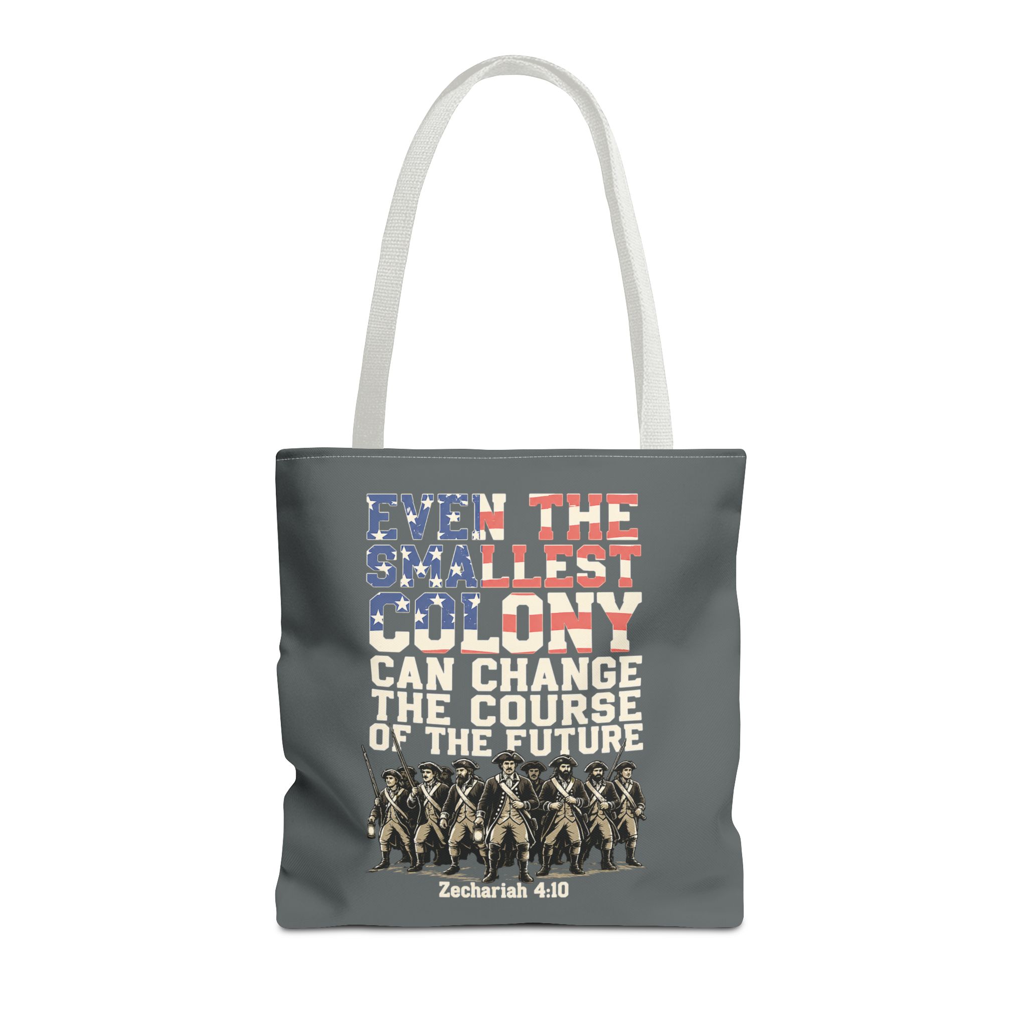 The Smallest Colony Tote Bag — Lord of the Rings × America 250 × Zechariah 4:10 50 The Smallest Colony Tote Bag — Lord of the Rings × America 250 × Zechariah 4:10 - Image 50