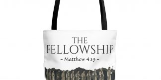 The Fellowship Tote Bag – LOTR × Matthew 4:19