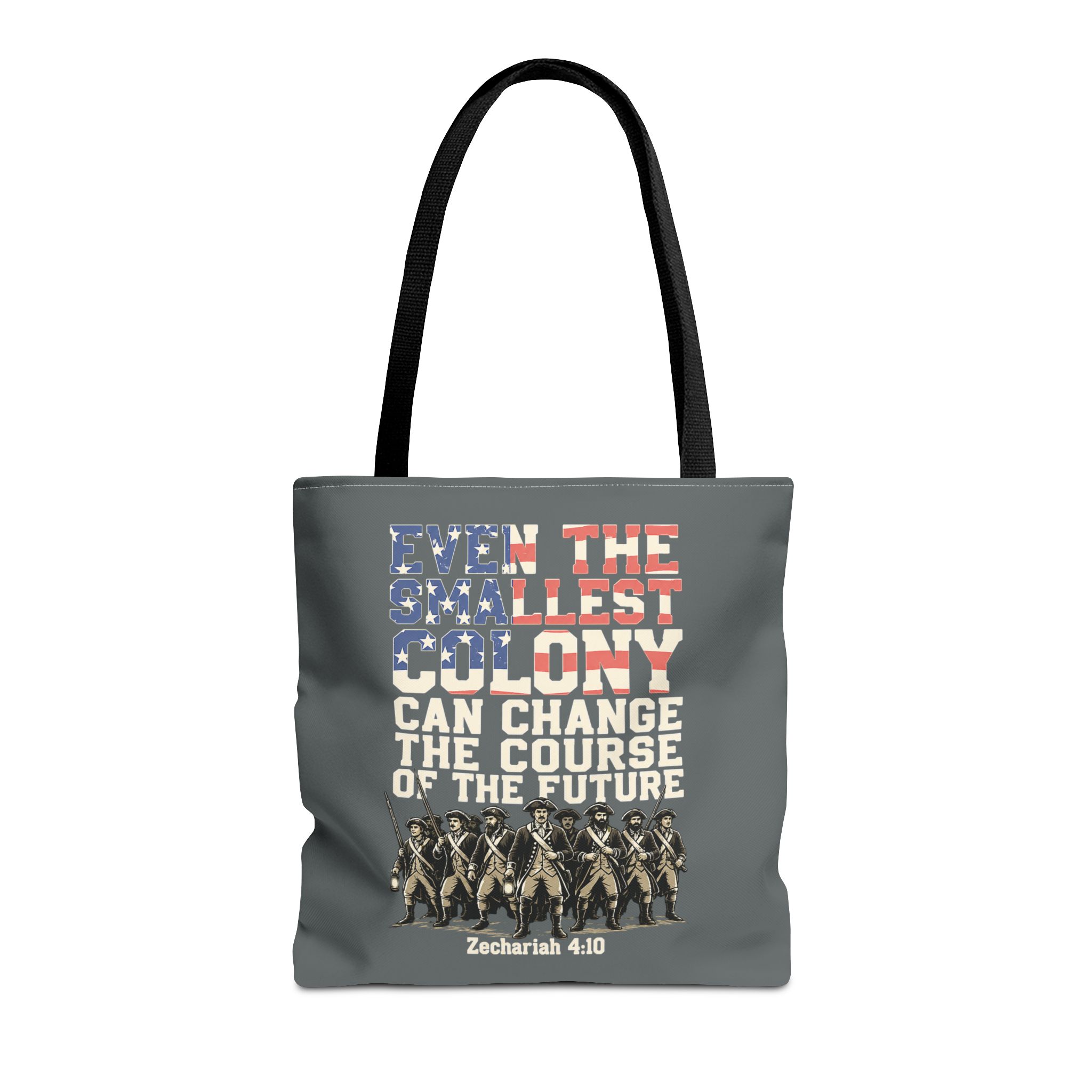 The Smallest Colony Tote Bag — Lord of the Rings × America 250 × Zechariah 4:10 8 The Smallest Colony Tote Bag — Lord of the Rings × America 250 × Zechariah 4:10 - Image 8