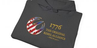 Original Rebel Alliance Hoodie — Star Wars × America 250 × Psalm 33:12