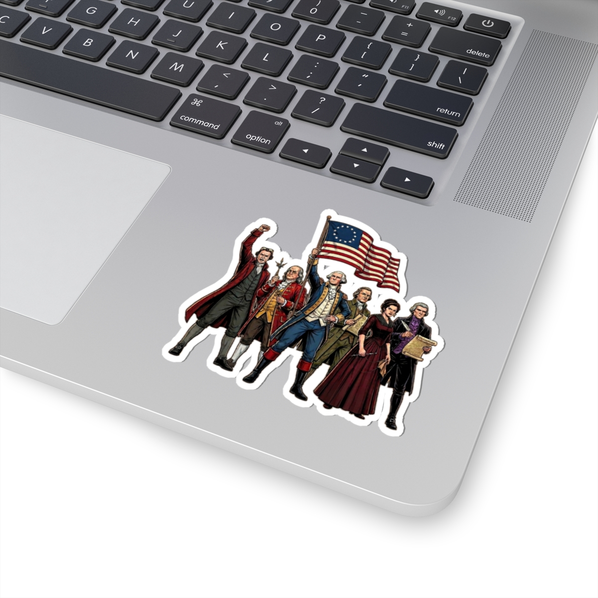 The Founding Fathers Sticker — Avengers × America 250 × Galatians 5:1 2 The Founding Fathers Sticker — Avengers × America 250 × Galatians 5:1 - Image 2