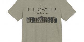The Fellowship Tee – LOTR × Matthew 4:19