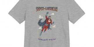 Soar Tee – Super-American × Isaiah 40:31