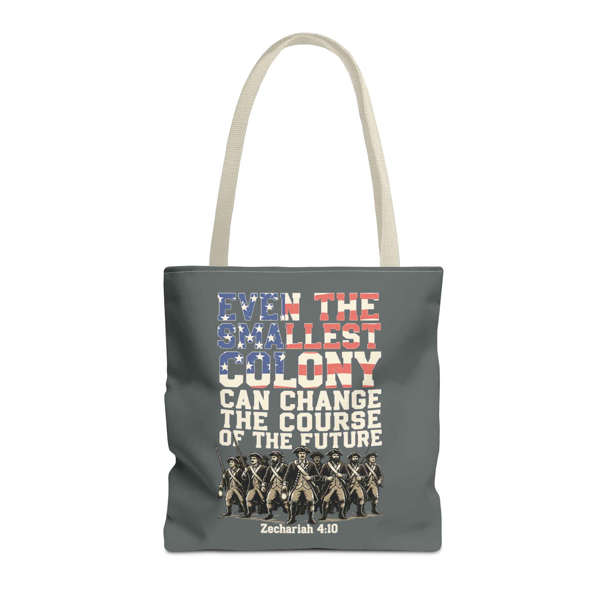 The Smallest Colony Tote Bag — Lord of the Rings × America 250 × Zechariah 4:10 71 The Smallest Colony Tote Bag — Lord of the Rings × America 250 × Zechariah 4:10 - Image 71