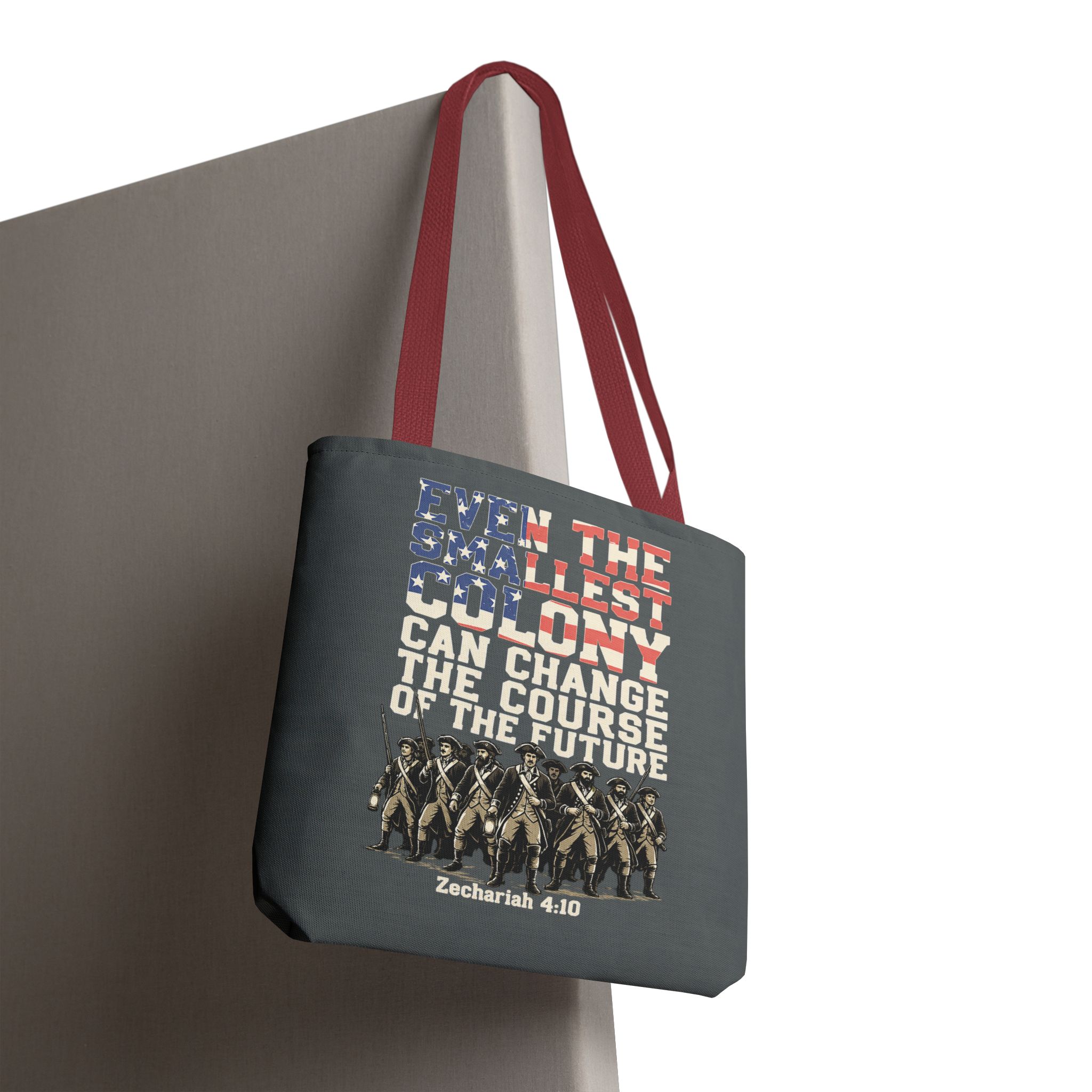 The Smallest Colony Tote Bag — Lord of the Rings × America 250 × Zechariah 4:10 28 The Smallest Colony Tote Bag — Lord of the Rings × America 250 × Zechariah 4:10 - Image 28