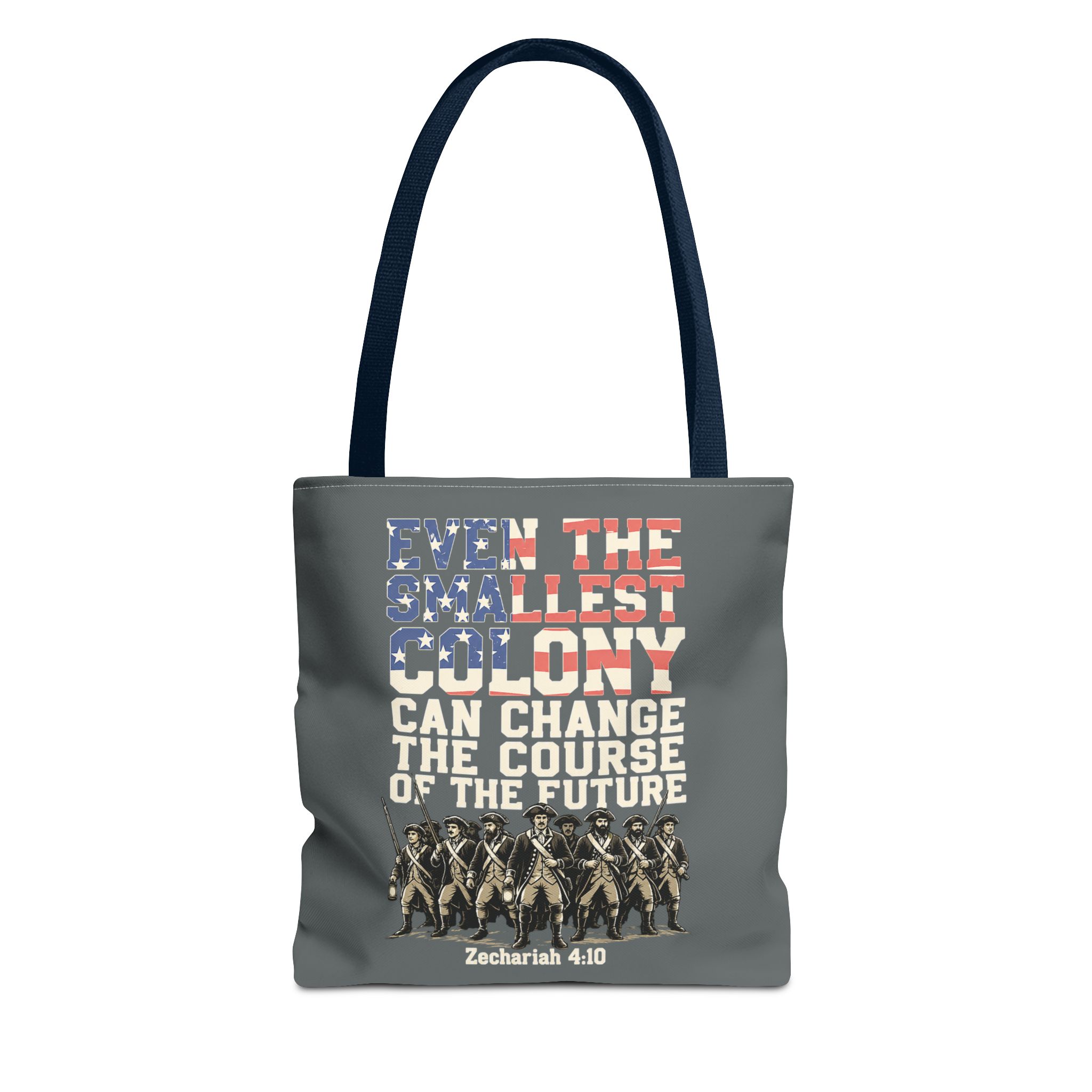 The Smallest Colony Tote Bag — Lord of the Rings × America 250 × Zechariah 4:10 85 The Smallest Colony Tote Bag — Lord of the Rings × America 250 × Zechariah 4:10 - Image 85