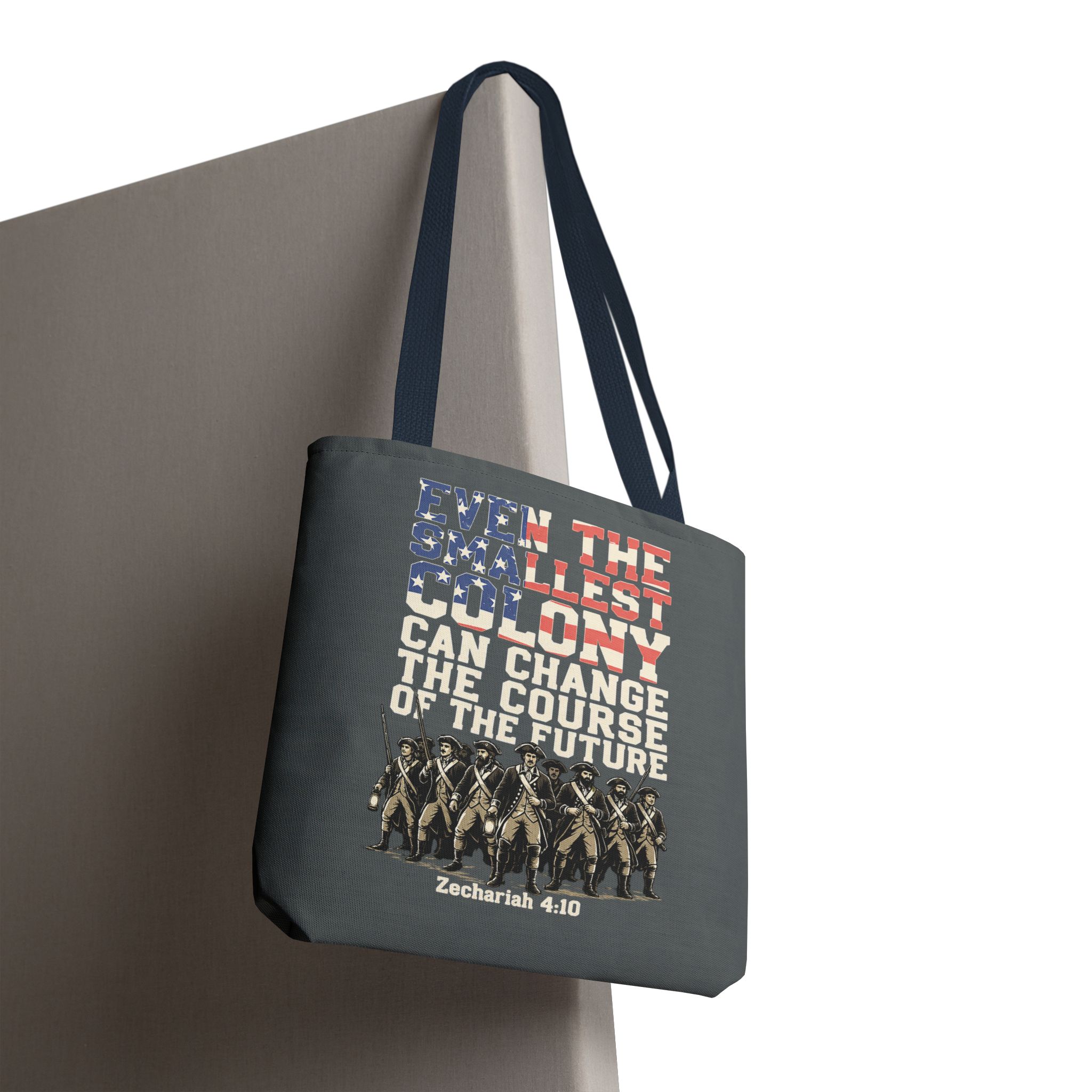 The Smallest Colony Tote Bag — Lord of the Rings × America 250 × Zechariah 4:10 91 The Smallest Colony Tote Bag — Lord of the Rings × America 250 × Zechariah 4:10 - Image 91